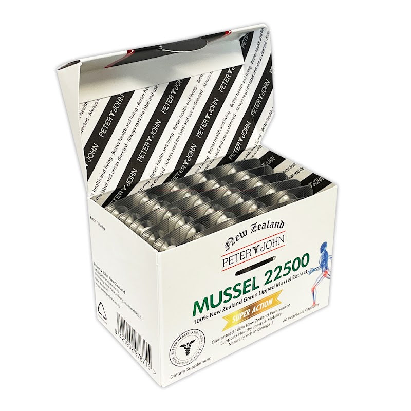 Green Lipped Mussel 22500 - Daily Joint Comfort