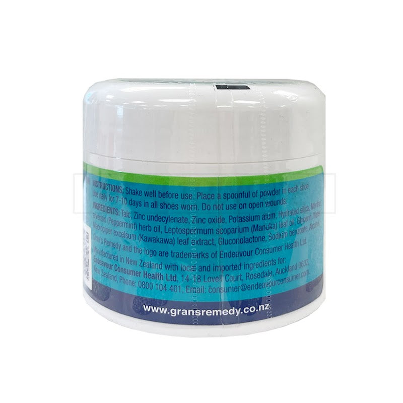 GRANS REMEDY フット デオドラント パウダー 無香料 50g
