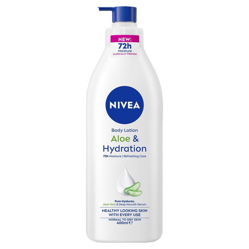 ニベア ボディローション アロエ&センシティブ 400ml