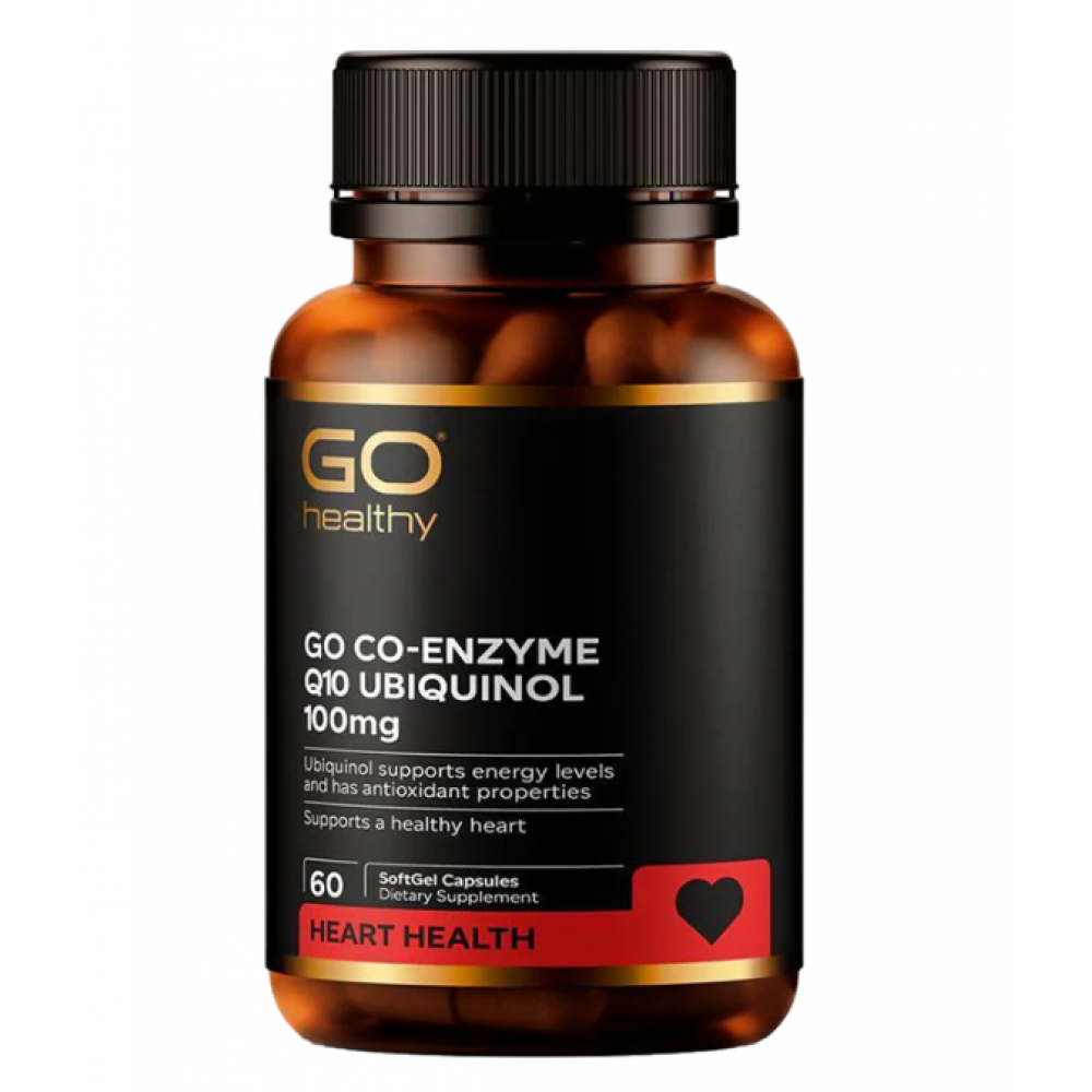 ユビキノール 100mg - エネルギーと心臓のためのアクティブCoQ10