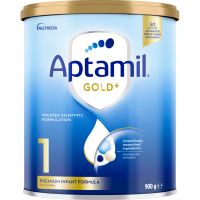 アプタミル ゴールドプラス 1 プレミアム乳児用粉ミルク 生後0〜6ヶ月用 900g