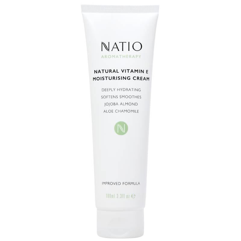 ナチュラル ビタミンE モイスチャナティオ NATIO ナチュラル ビタミンE モイスチャライジングクリーム 100ml 保湿クリーム スキンケア 乾燥肌 ビタミンE ライジングクリーム 100ml