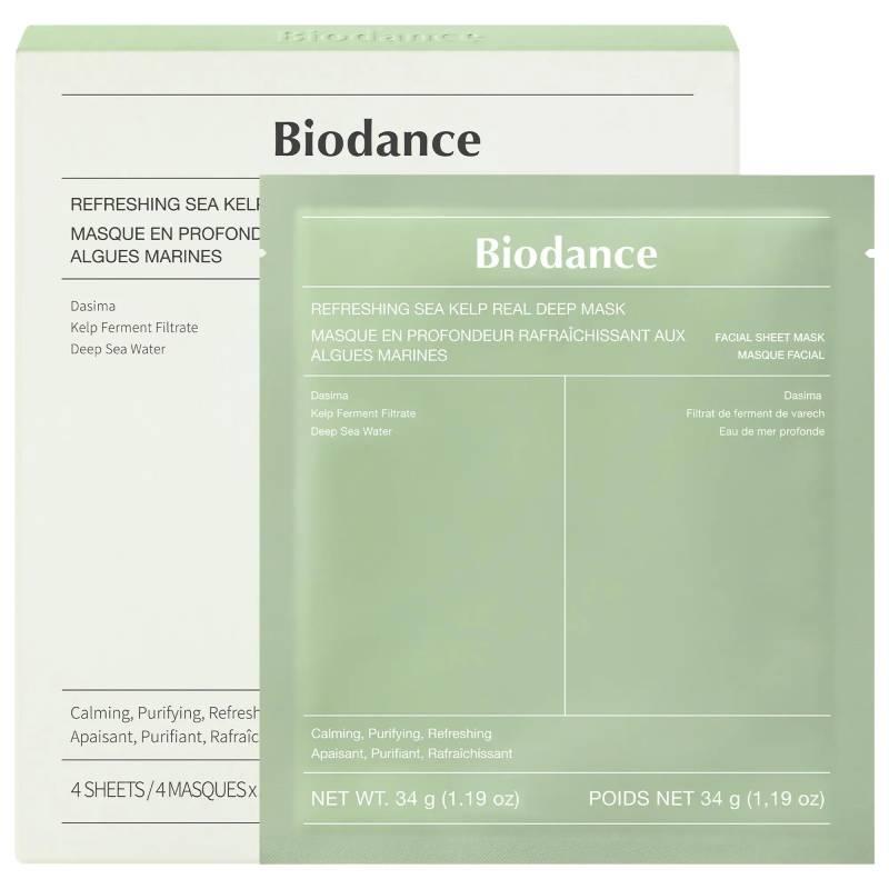 バイオダンス リフレッシングシーケルプ リアルディープマスク 4枚入