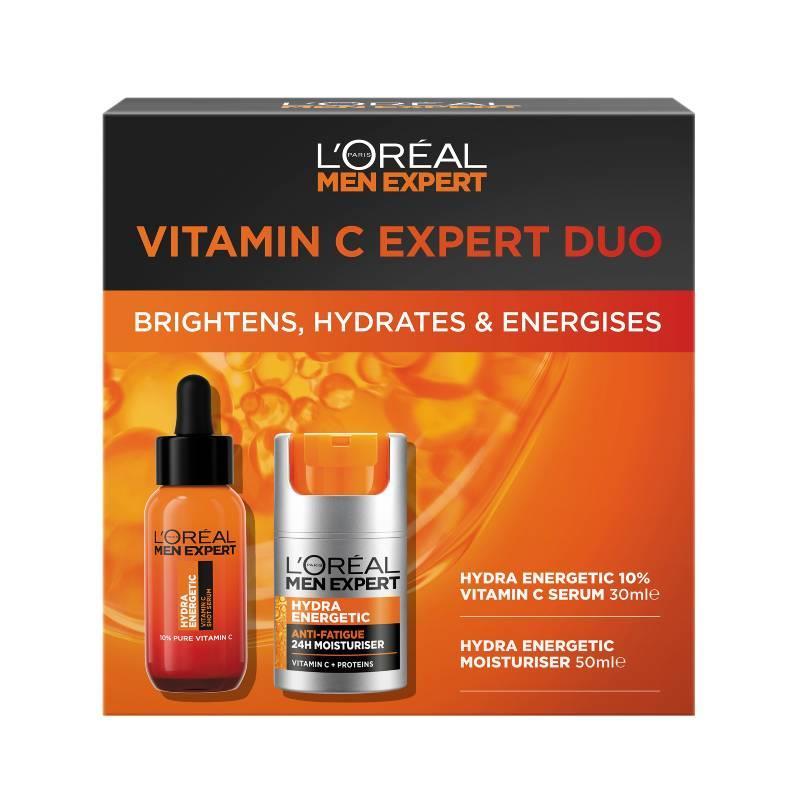 Loreal Men Expert Hydra Energetic Serum & Moisturiser Set