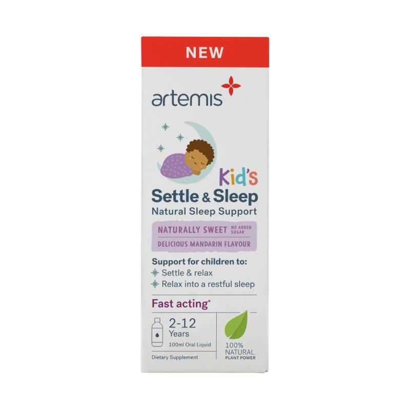 Artemis Kid's Settle & Sleep 100ml - Natural Sleep Support for Children