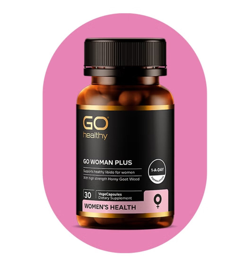Woman Plus Vitality & Desire Support 30 VegeCapsules