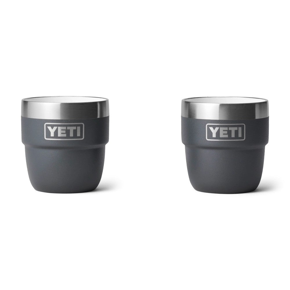 YETI Rambler Stackable Cups 118ml Charcoal