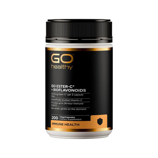 Ester-C High Strength + Bioflavonoids 200 VegeCapsules