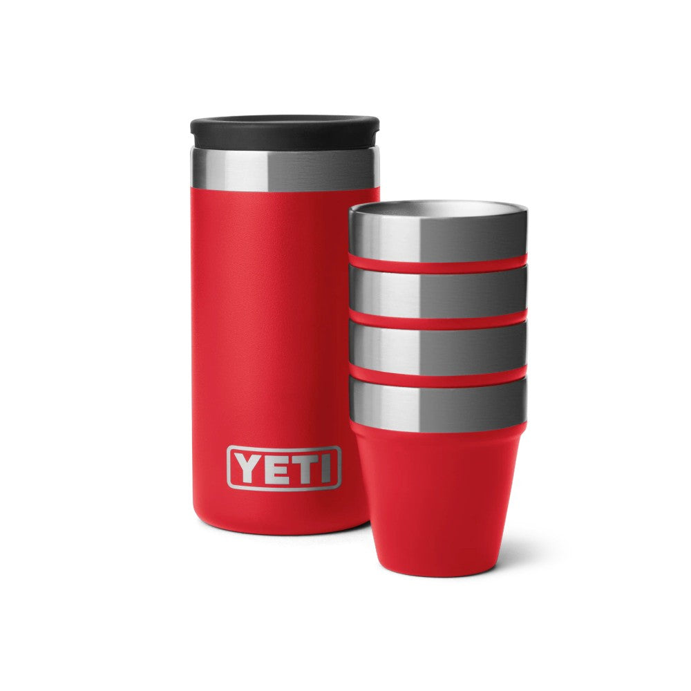 YETI Shot Glasses - Rescue Red (Set of 4)