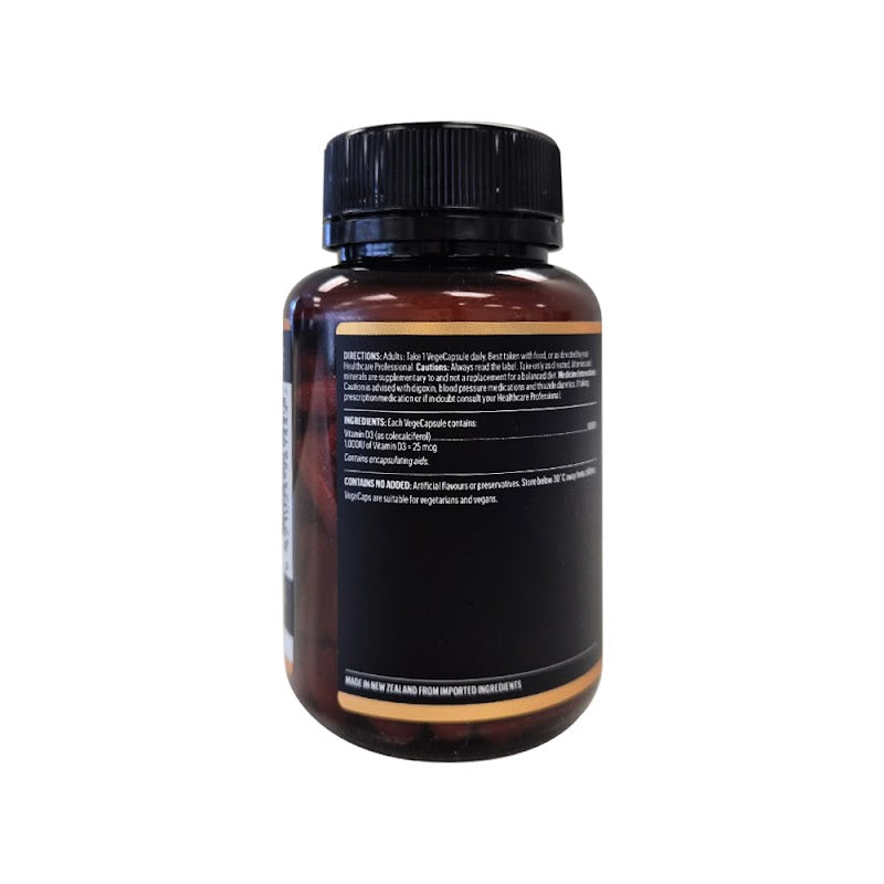 Vitamin D3 1,000IU 90 VegeCapsules