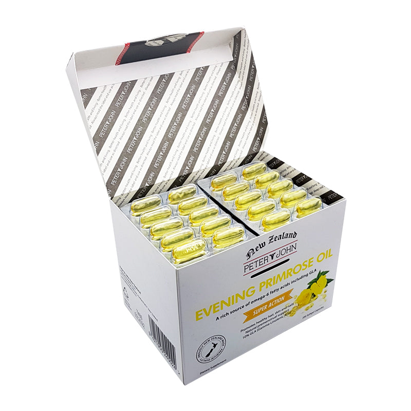 Evening Primrose Oil Softgels (200 Capsules) - Daily Wellness Support