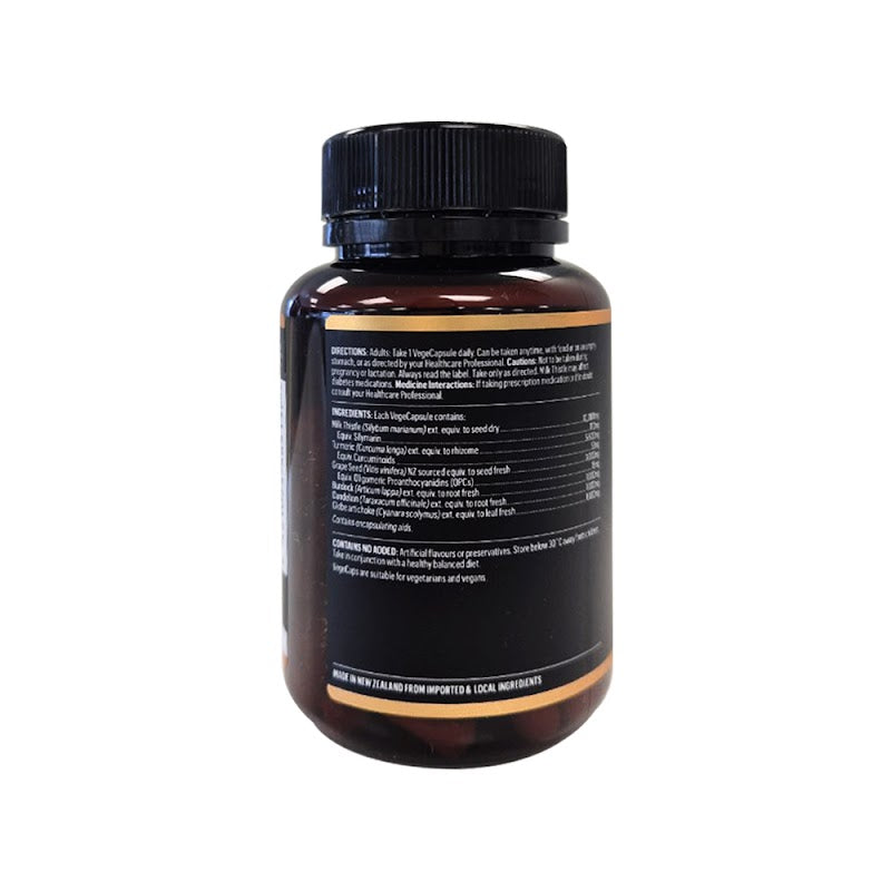 GO Healthy Liver Detox 1-A-Day 60 VegeCapsules