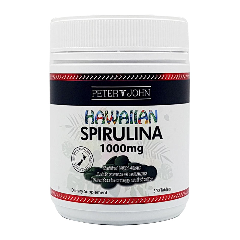 Hawaiian Spirulina Tablets (300 Count) - Pure Ocean Superfood