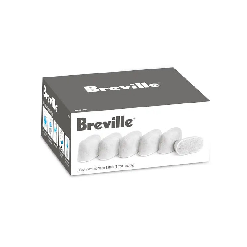 BREVILLE BWF100 Replacement Water Filter 6-Pack