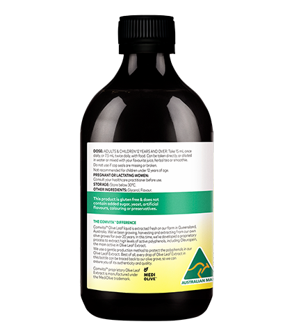 Olive Leaf Extract Peppermint Liquid (500ml)