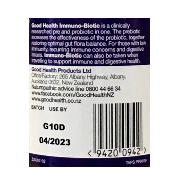 Good Health Immuno-Biotic 30 Capsules