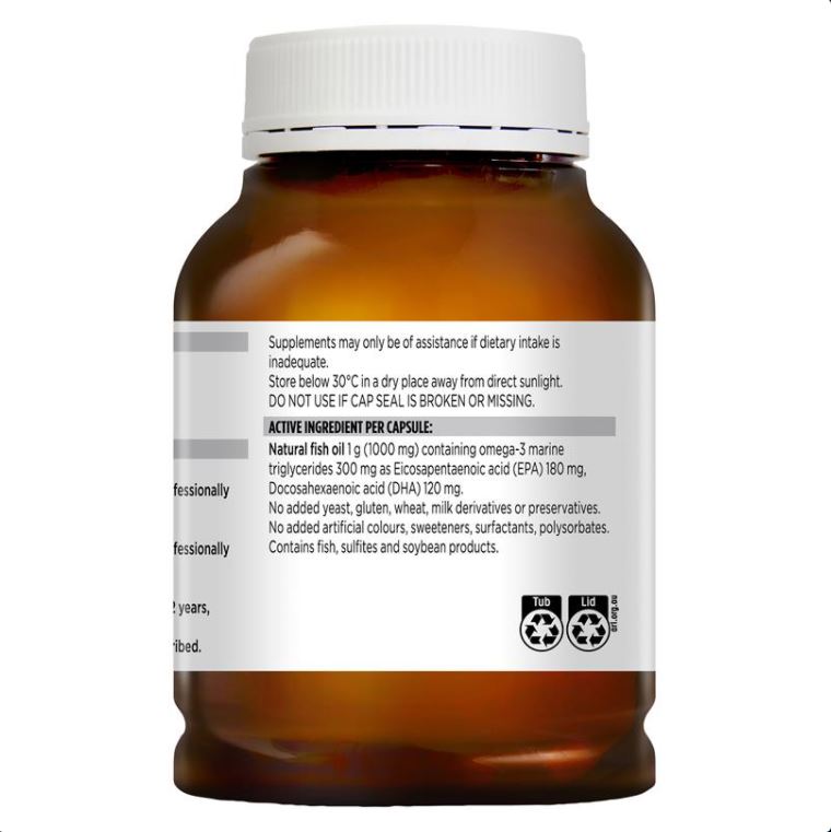 Blackmores Odourless Fish Oil 1,000mg 400 Capsules