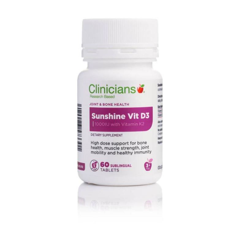 Vitamin D3 Sunshine 60 Tabs