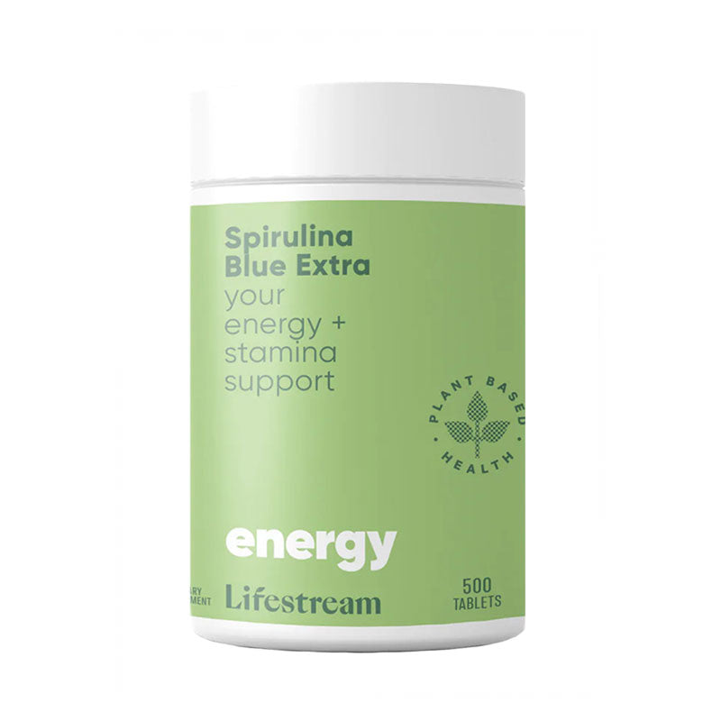 Lifestream Spirulina Blue Extra - Nutrient-Rich Superfood (500 Tablets)