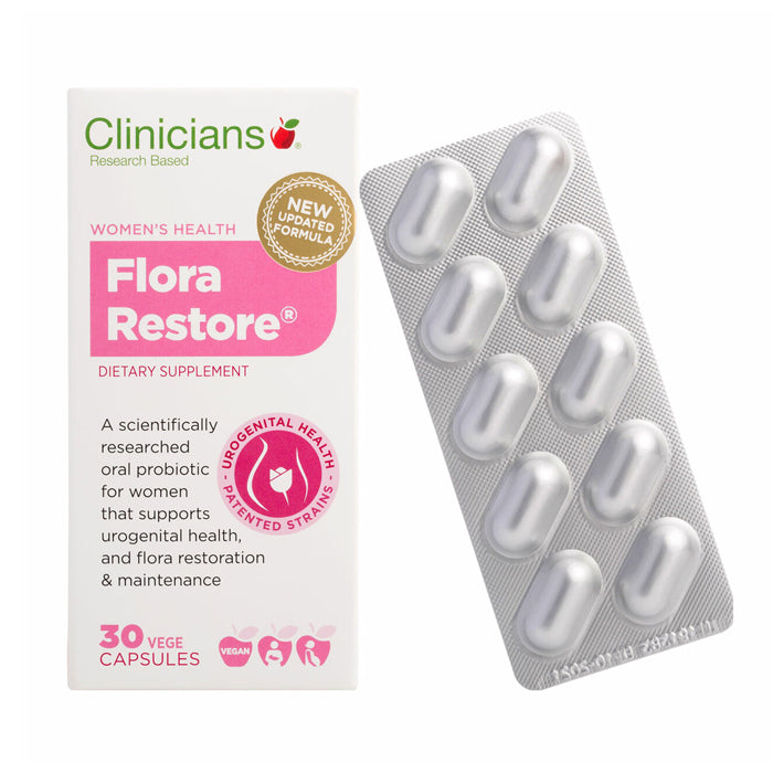 Clinicians Flora Restore 30 Capsules