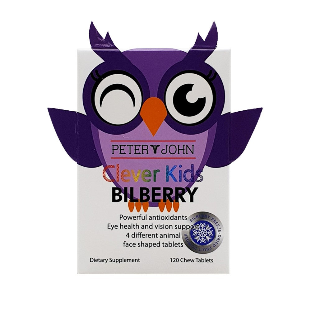 Clever Kids Bilberry Chewables (120 Tablets)