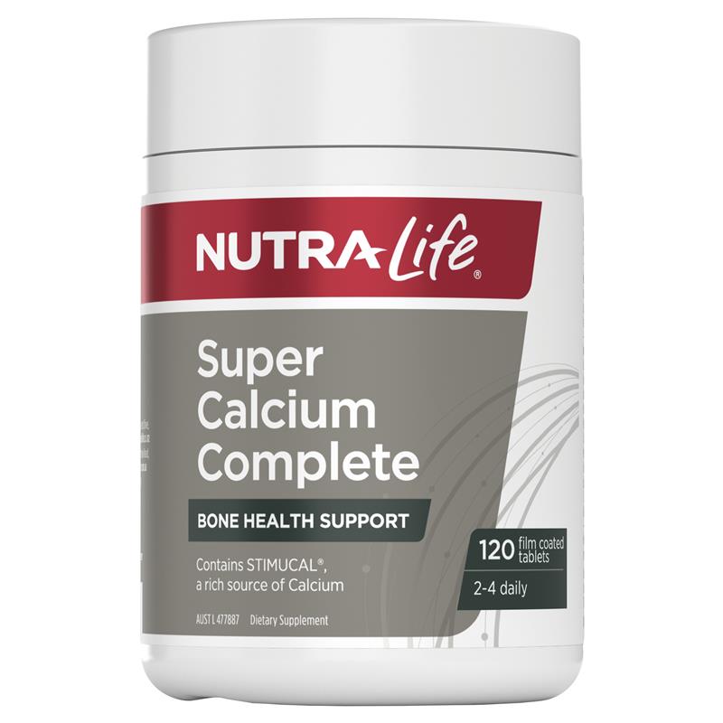 Super Calcium Complete - Bone & Joint Support (120 Tablets)
