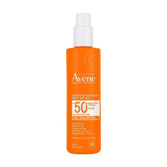 アベンヌ サンシティブ サンプロテクト スプレー SPF50+ 200ml