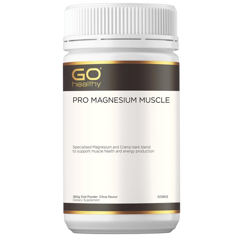 GO Healthy Pro Magnesium Muscle Powder 360g