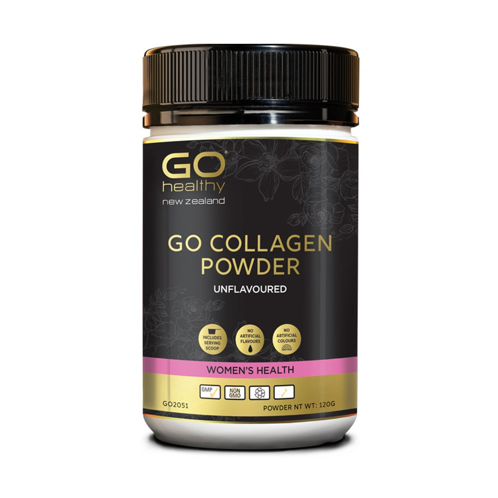 GO HEALTHY COLLAGEN POWDER UNFLAVOURED 120G