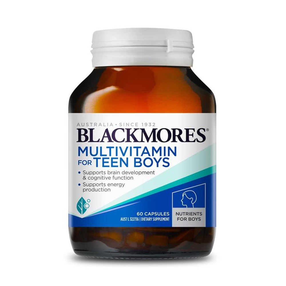 Multivitamin For Teen Boys 60 Capsules