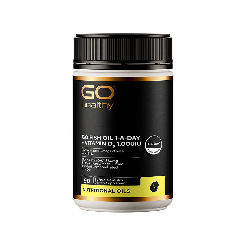 Fish Oil 1 A Day 90 Capsules