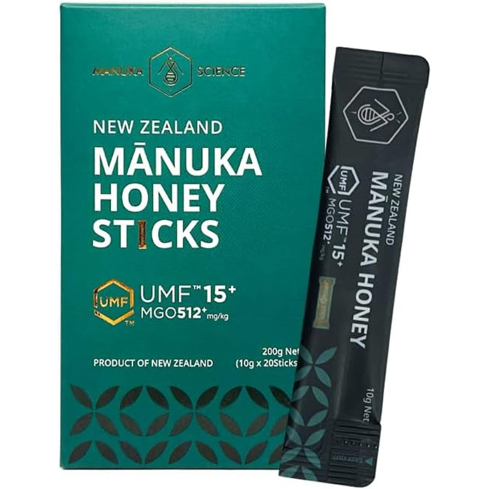 Manuka Honey Sticks UMF 15+ (20 Sticks)