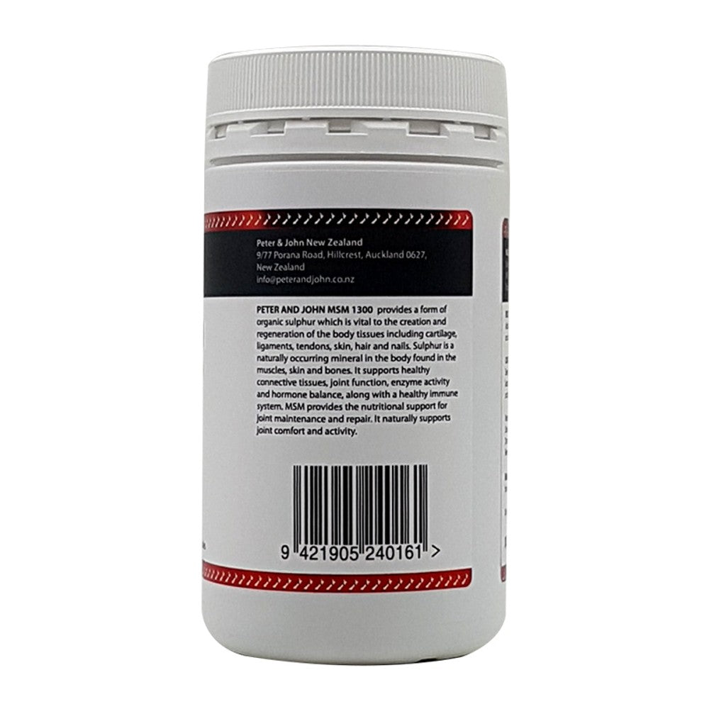 MSM 1300mg - Daily Mobility & Comfort Support (120 Capsules)