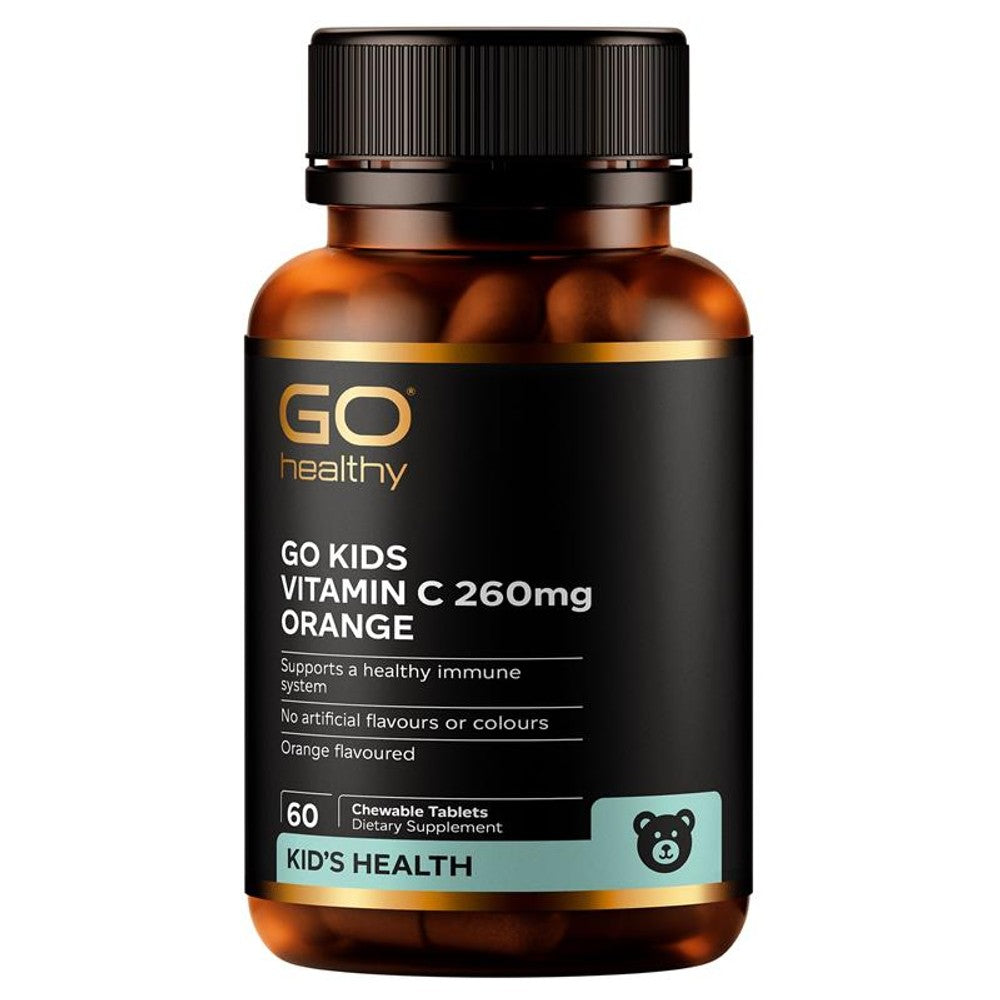 Kids Vitamin C 260mg Orange 60 Tablets