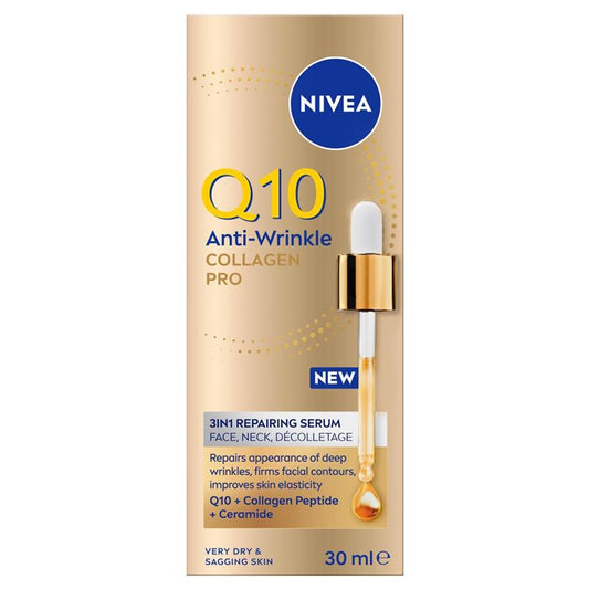 Nivea Q10 Collagen Pro 3-In-1 Repairing Serum 30ml