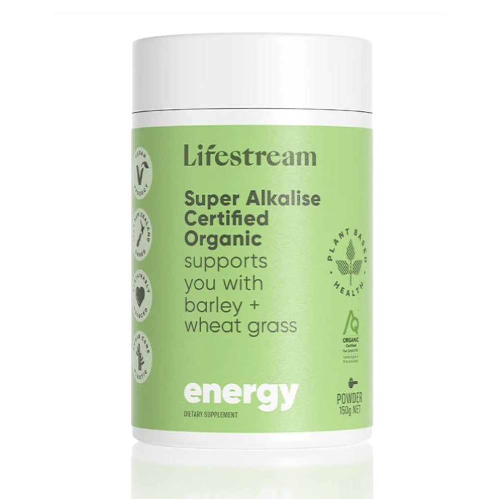 Super Alkalise Certified Organic Powder (150g) - Daily Wellness Support