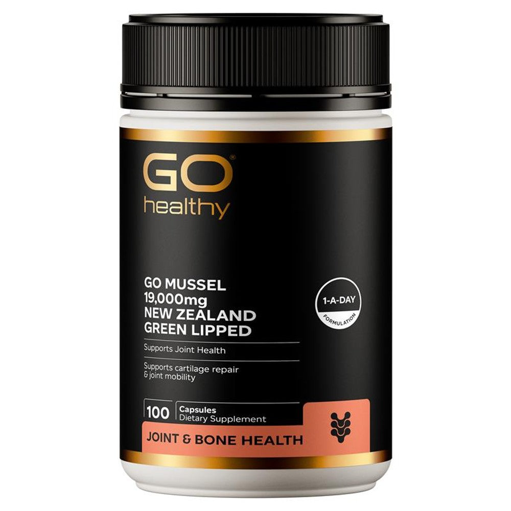New Zealand Green Lipped Mussel 19,000mg (100 Capsules)