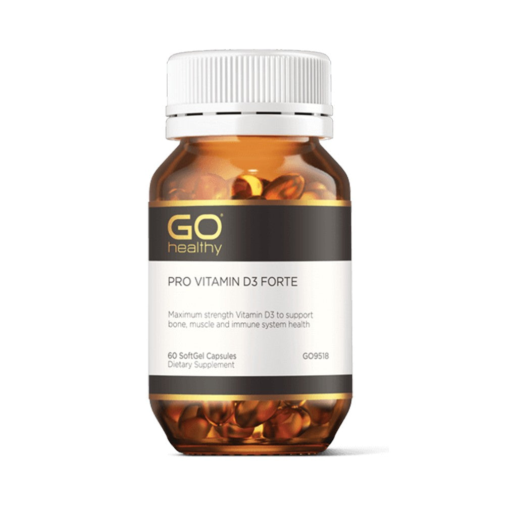 GO HEALTHY PRO VITAMIN D3 FORTE 60CAPS