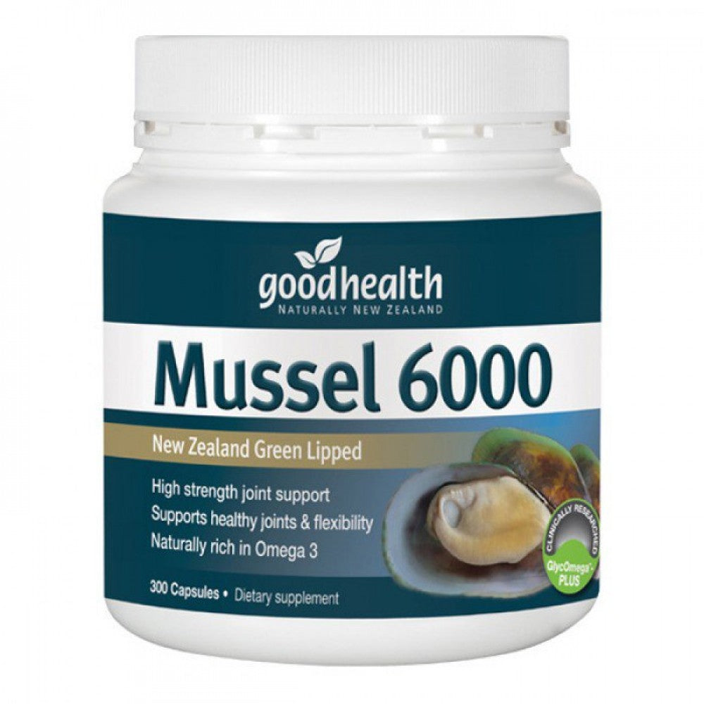 Green Lipped Mussel 6000mg - Joint Flexibility Support
