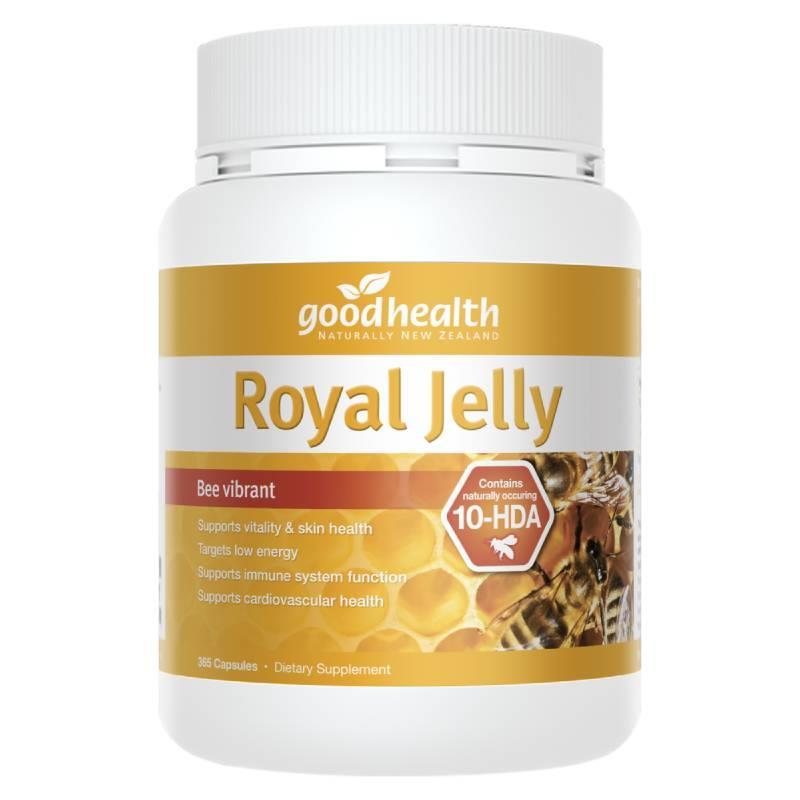 Royal Jelly 365 Capsules - Daily Vitality & Wellbeing