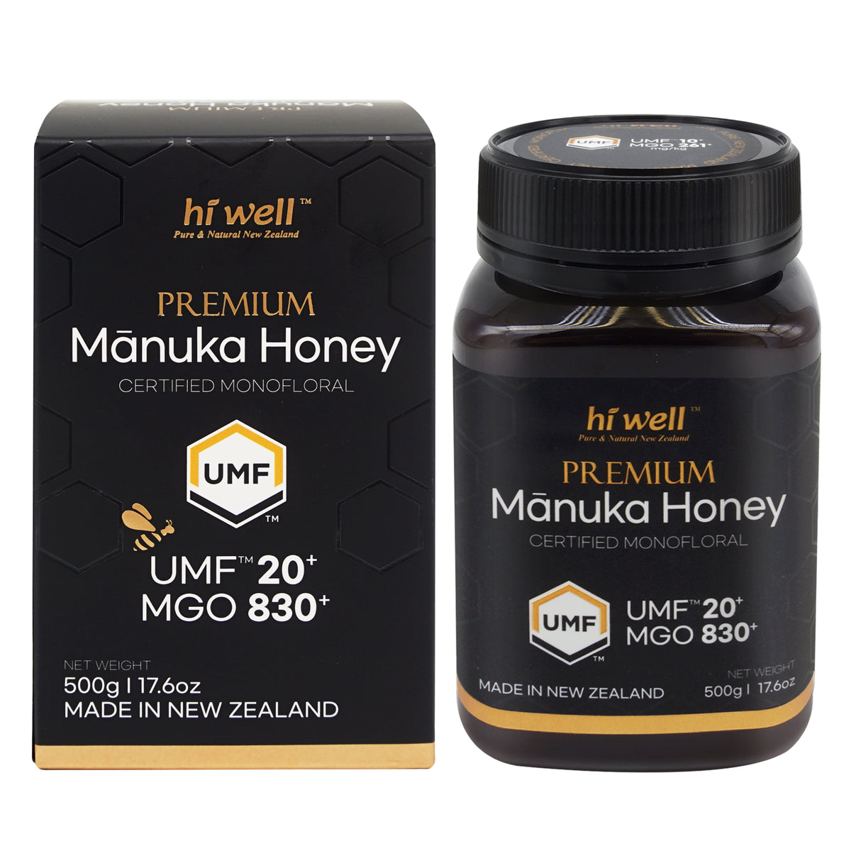 ハイウェル マヌカハニー UMF 20+ 500g