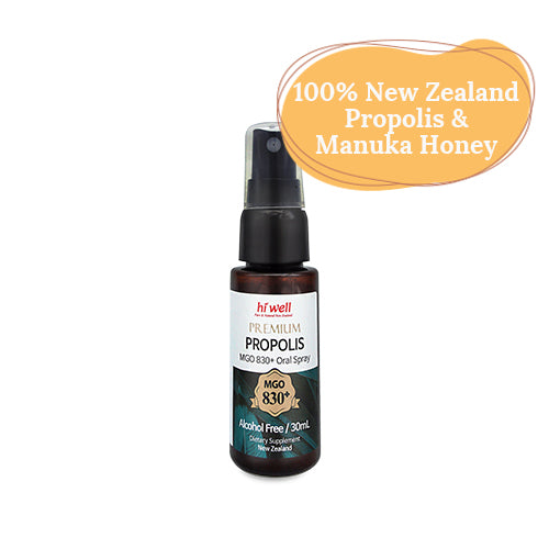 Hi Well Premium Propolis UMF 20+ MGO 830+ Oral Spray 30ml