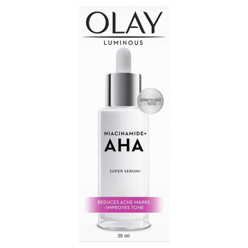 Olay Luminous Niacinamide + AHA Face Super Serum 30ml