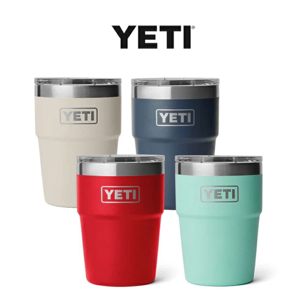 YETI Rambler Stackable Cup - Rescue Red