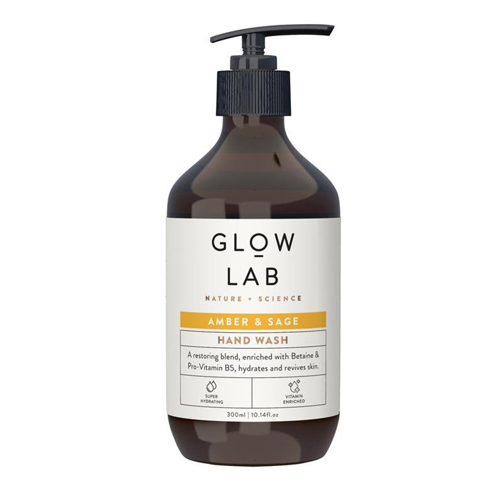 Glow Lab Hand Wash Amber & Sage 300ml