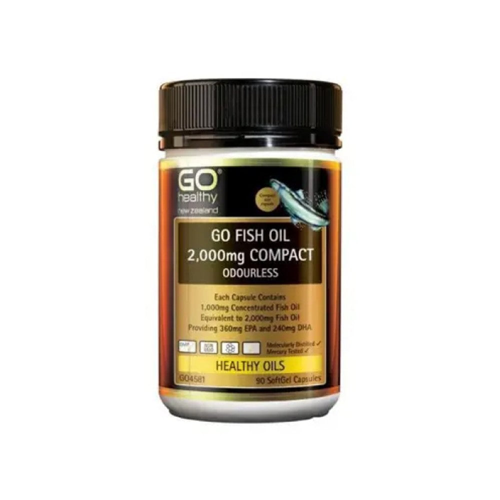 Fish Oil 2000mg Compact (90 Capsules)
