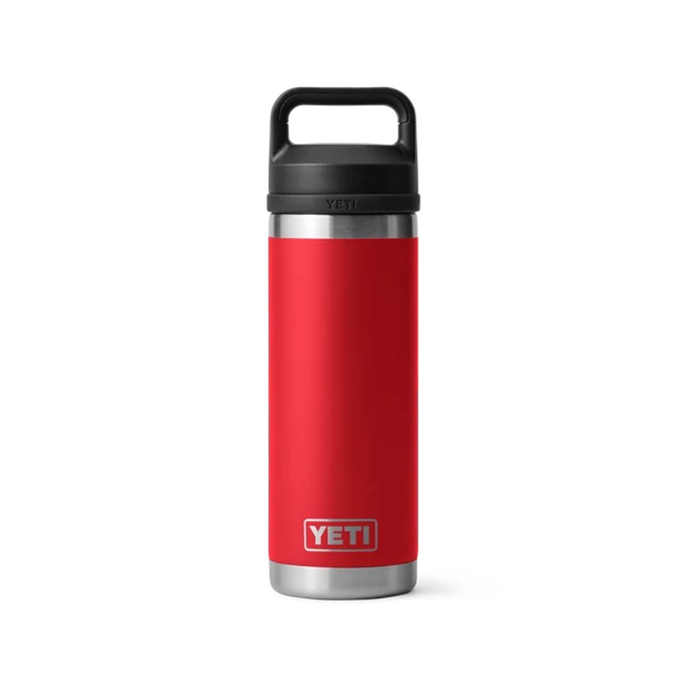 YETI Rambler Bottle with Chug Cap 532ml - Rescue Red