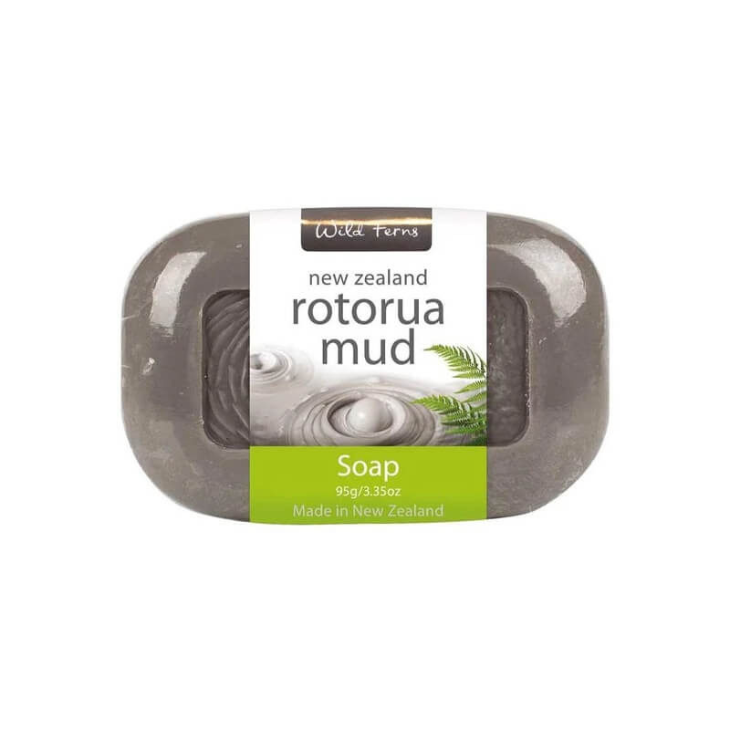 Wild Ferns Rotorua Mud & Manuka Honey Soap 95g