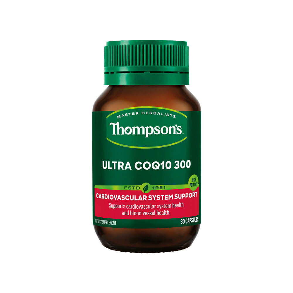 【Thompson's】ウルトラCoQ10 300mg (30カプセル) 
